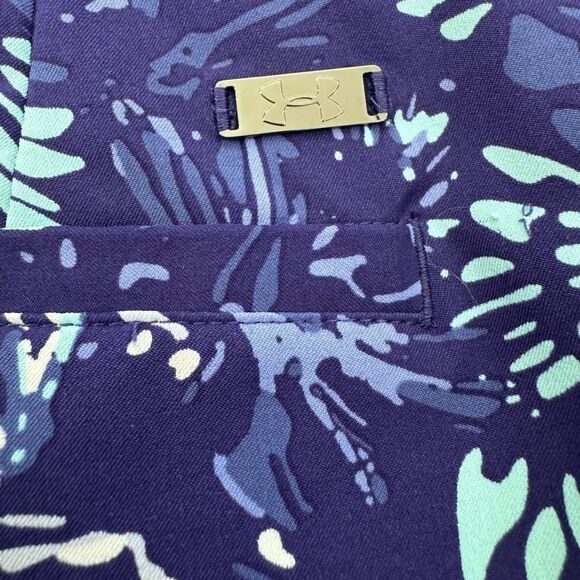 NWT Under Armour Women's 9” Links Printed Golf Shorts (6) - Picture 6 of 9